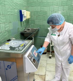 В Прокопьевскую городскую больницу поступило новое оборудование для эндоскопов