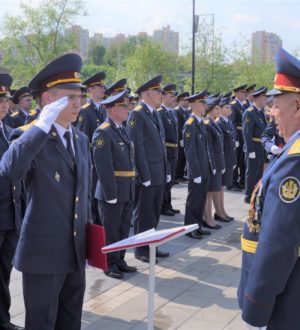 50 молодых сотрудники ГУФСИН Кузбасса приняли присягу в Кемерове