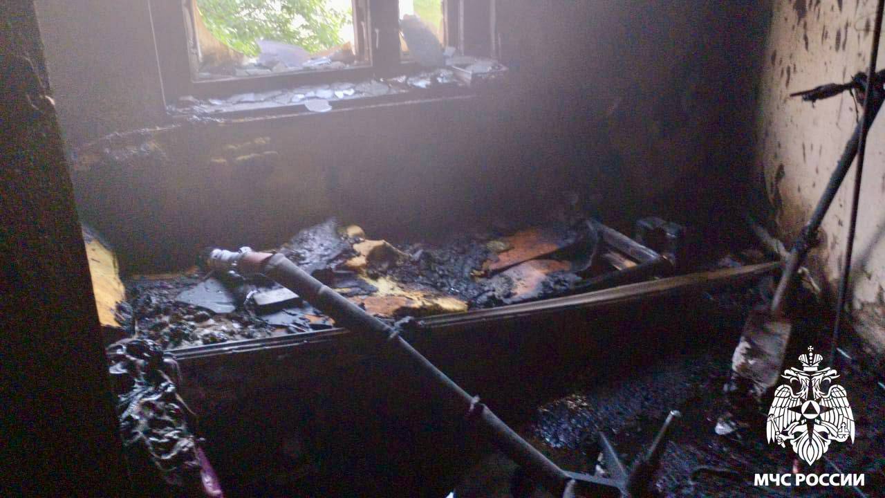 В Кузбассе произошел пожар из-за электросамоката, стоявшего в квартире на зарядке