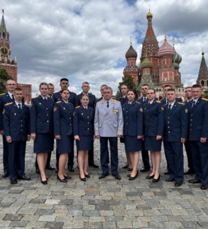 Курсанты Кузбасского института ФСИН России посетили торжественный прием президента Российской Федерации