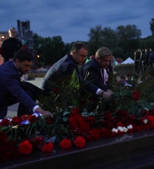 Илья Середюк встретил День памяти и скорби в легендарной Брестской крепости