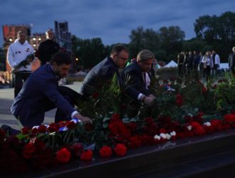 Илья Середюк встретил День памяти и скорби в легендарной Брестской крепости