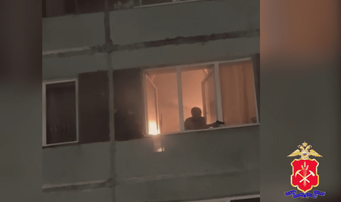 Устроившего стрельбу из квартирного окна хулигана задержали в Кемерове