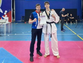 Тхэквондист из Кузбасса взял серебро на дебютном чемпионате России среди глухих
