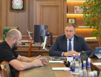 Илья Середюк встретился с председателем Кузбасского союза ветеранов СВО