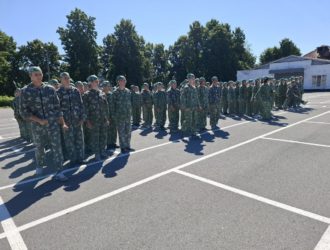 В Кузбассе проходит военно-патриотическая смена «Время юных героев»