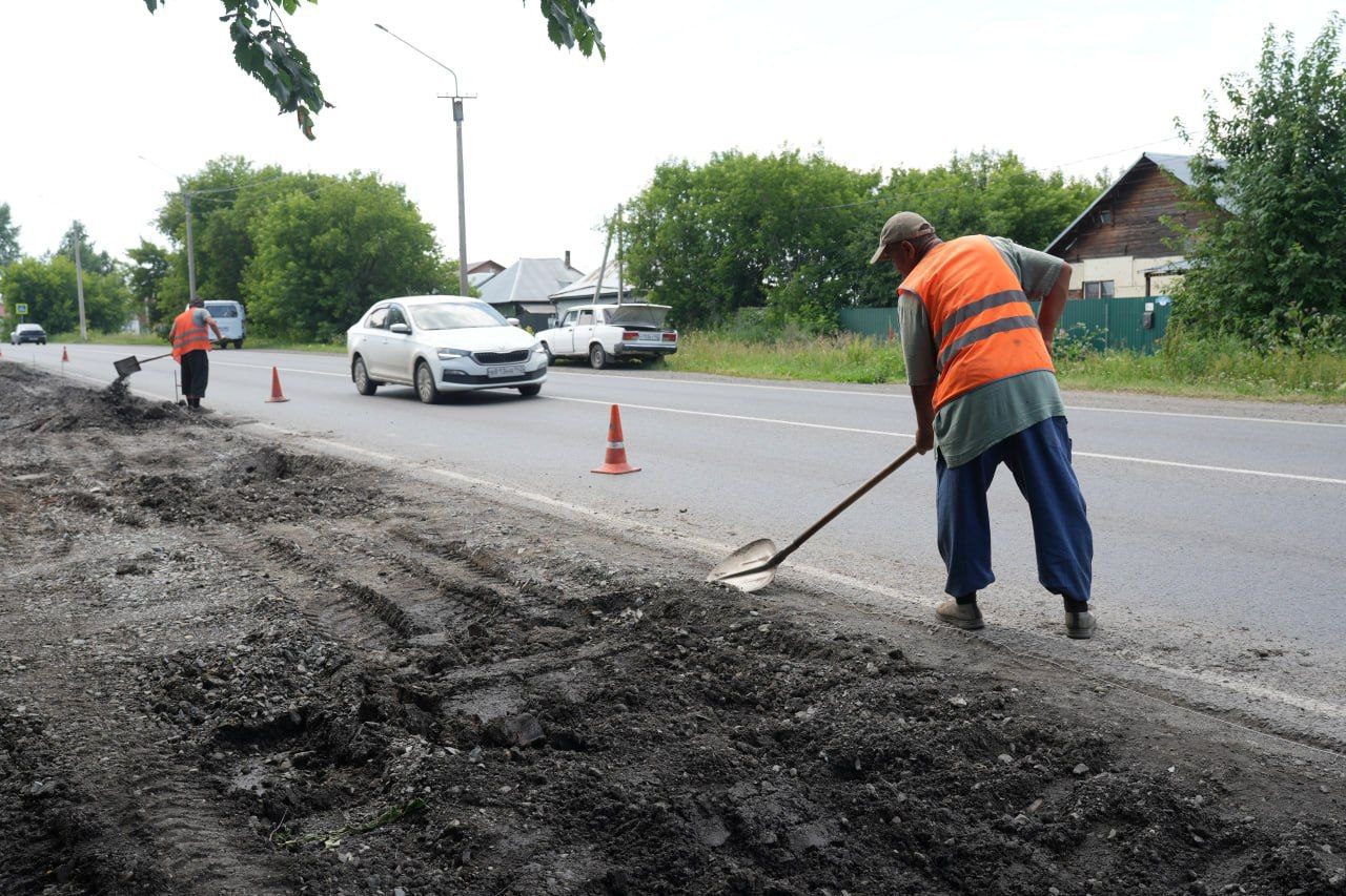В кемеровских Плешках появится еще 1,2 км тротуара