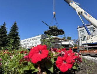 Новокузнечанам вернули легендарный танк