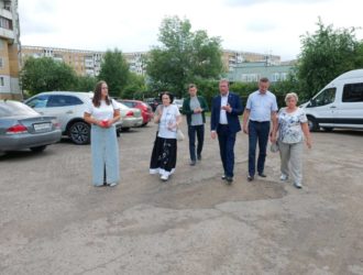 В Кемерове на Ленинградском проспекте капитально отремонтируют еще один двор
