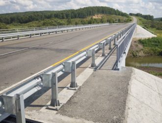 В Тисульском округе отремонтировали мост через реку Серта