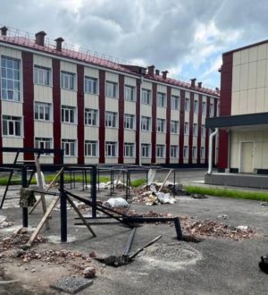 Капремонт школы №11 в Киселевске вышел на финишную прямую