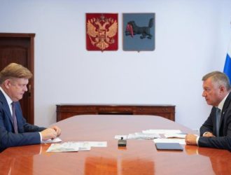 Анатолий Серышев обсудил с губернатором Иркутской области реализацию национальных проектов и другие вопросы развития