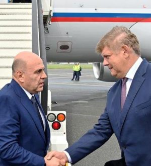 Анатолий Серышев сопровождает Михаила Мишустина в рабочей поездке в Омск