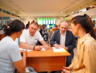 В Белове губернатор Кузбасса провел прием участников СВО и их родственников