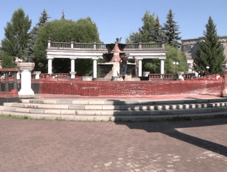 В Новокузнецке преображают один из городских фонтанов