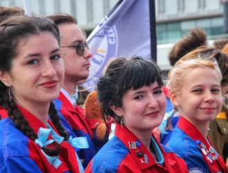 Студенческие отряды Кузбасса приступили к работе в международном аэропорту «Пулково»