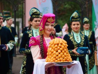 В Прокопьевске прошел Международный шахтерский Сабантуй – праздник собрал более 15 тысяч гостей