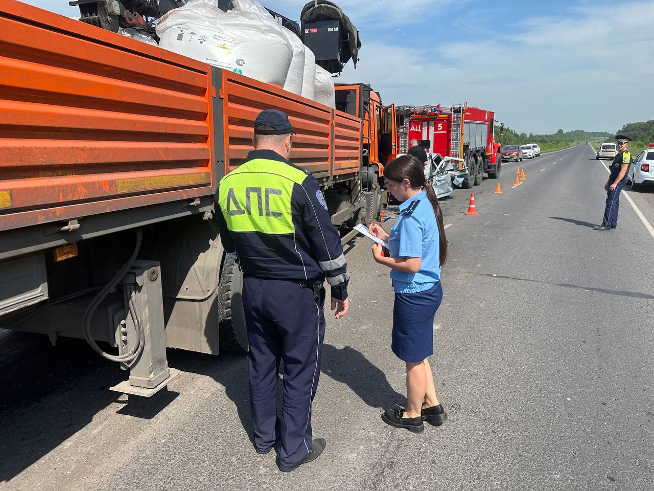Прокуратура организовала проверку по факту смертельного ДТП на трассе под Прокопьевском