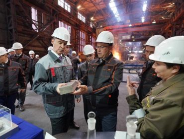 Заместитель председателя правительства РФ оценил работу промышленных флагманов Новокузнецка