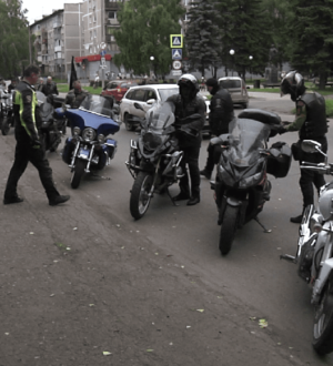 В Новокузнецке стартовал мотопробег до Воронежа, посвященный 80-летию Победы