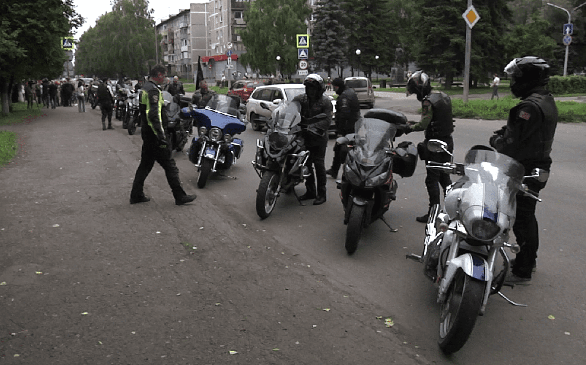 В Новокузнецке стартовал мотопробег до Воронежа, посвященный 80-летию Победы