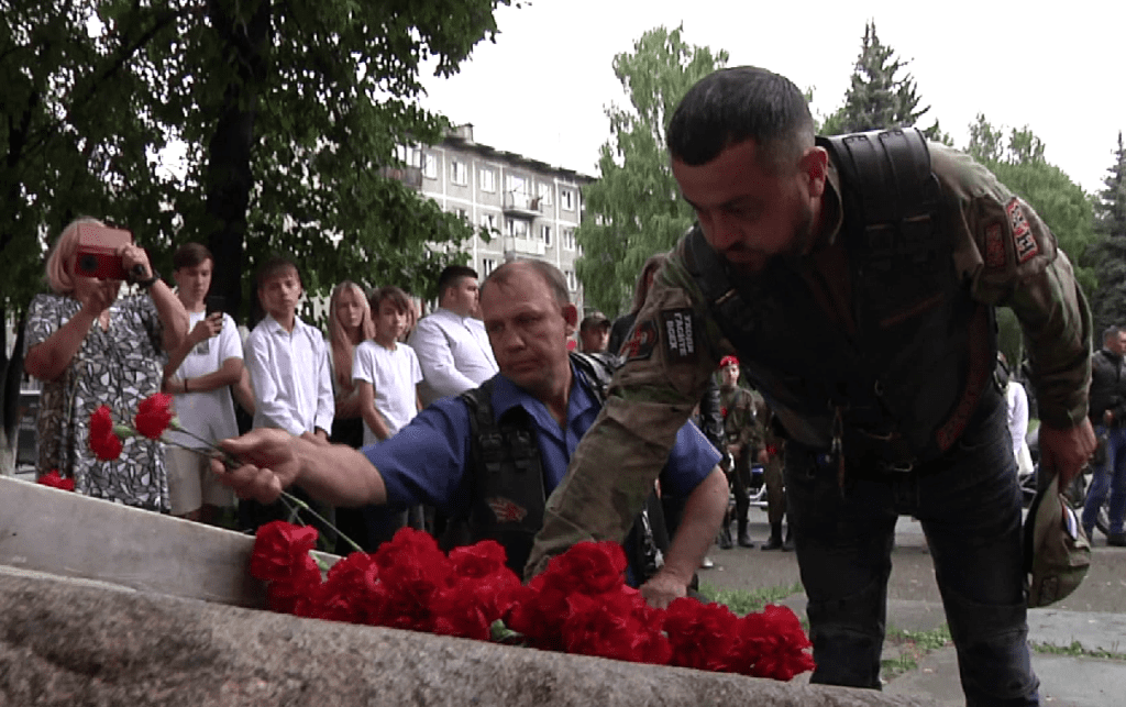 В Новокузнецке стартовал мотопробег до Воронежа, посвященный 80-летию Победы