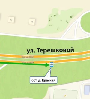 В Кемерове перенесли автобусную остановку рядом с Кузбасским мостом