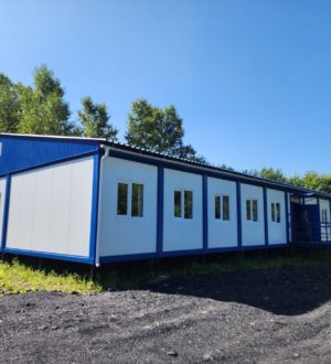 Новую модульную амбулаторию построили в Листвягах