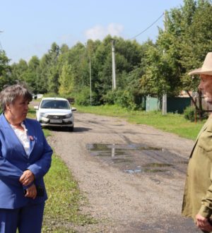 В Калтанском округе, после обращения жителей к губернатору, занялись дорогами