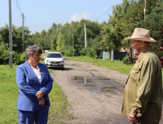 В Калтанском округе, после обращения жителей к губернатору, занялись дорогами