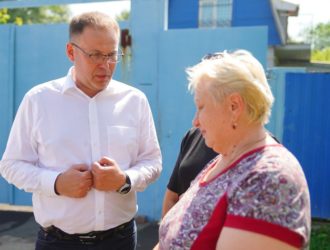 Губернатор лично проверил, как выполнили его поручение в Новокузнецке