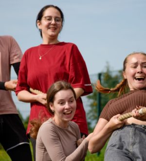 Студенческие отряды Кузбасса работают в аэропорту города Санкт-Петербург