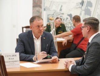 Илья Середюк провел прием участников СВО и их родных в Кемерове