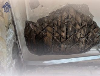 Следком Кузбасса заинтересовался частичным обрушением потолка в Прокопьевске