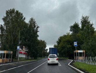 В Топках после жалобы губернатору на нехватку остановок поставили сразу 6 штук