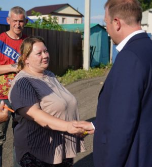 Новый водопровод запустили в кемеровских Плешках