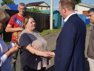 Новый водопровод запустили в кемеровских Плешках