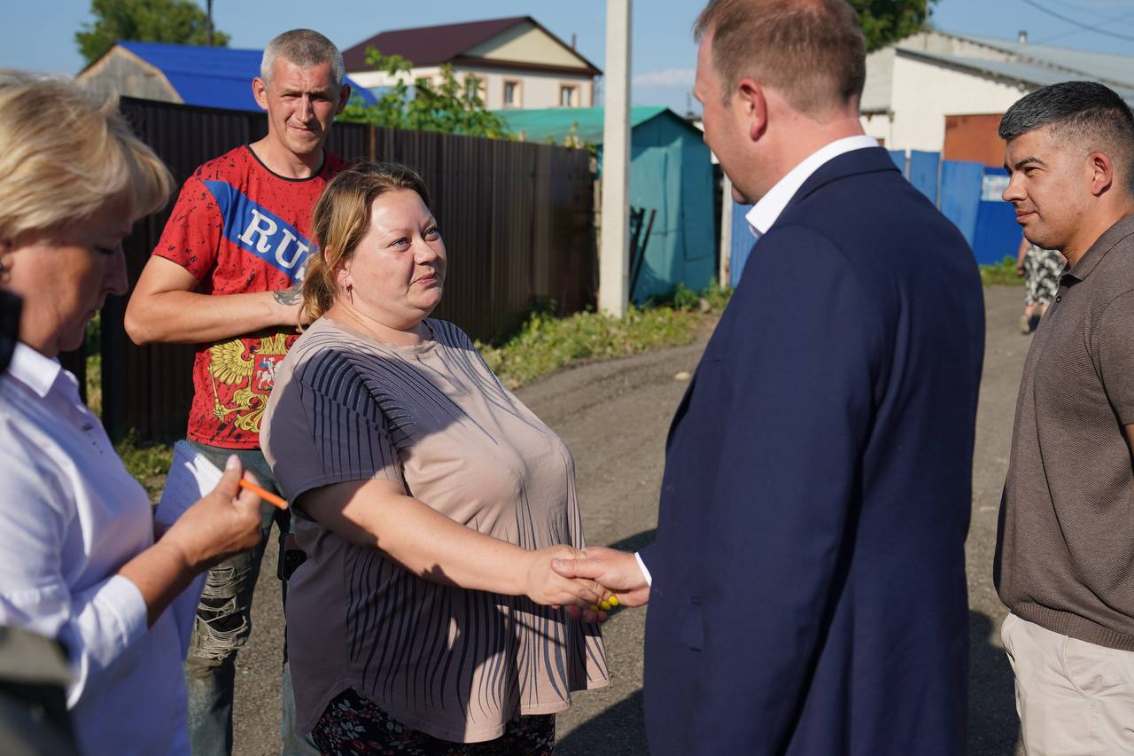 Новый водопровод запустили в кемеровских Плешках
