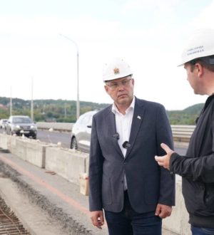 Илья Середюк поручил ускорить ремонт Кузбасского моста в Кемерове