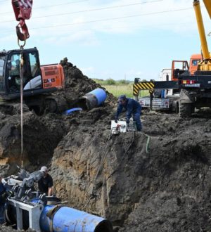 На месте коммунальной аварии в Белове работает оперативный штаб