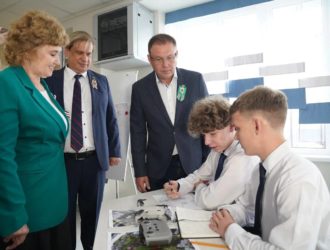 Школу №14 в Прокопьевске открыли после капитального ремонта