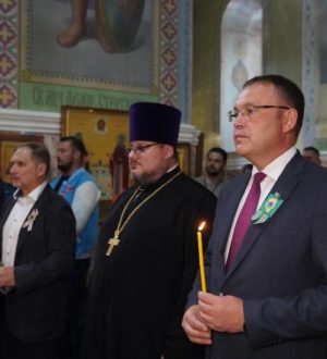 Молебен о безопасности шахтерского труда провели в Прокопьевске