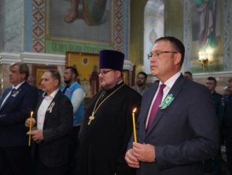 Молебен о безопасности шахтерского труда провели в Прокопьевске
