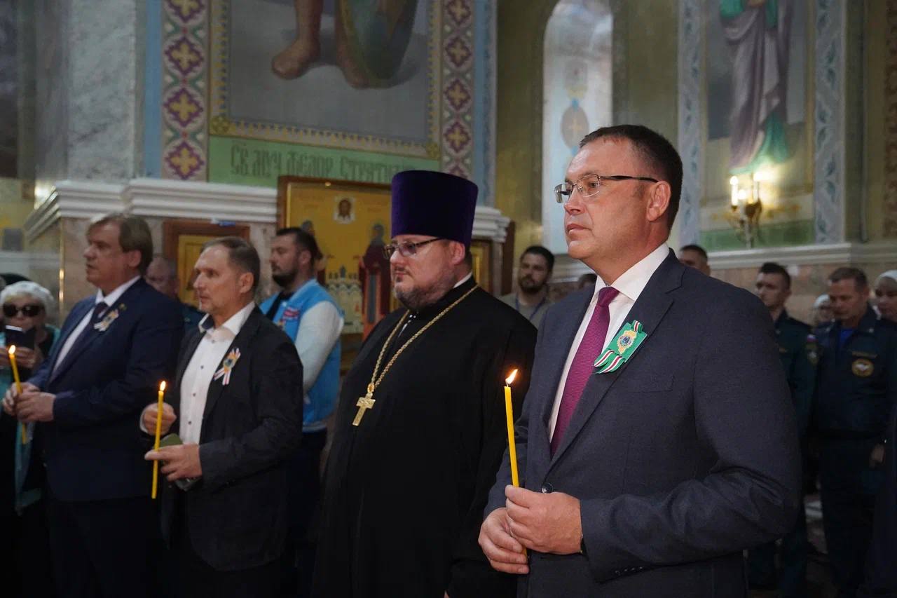 Молебен о безопасности шахтерского труда провели в Прокопьевске
