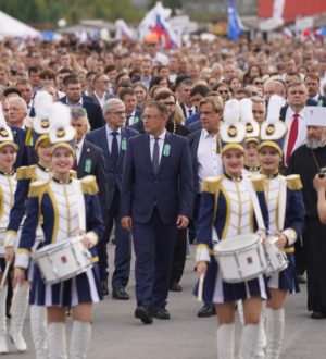 Илья Середюк поздравил горняков Северо-Кузбасской агломерации с Днем шахтера