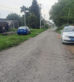 Подросток на мотоцикле  в Промышленновском округе сбил девочку и скрылся