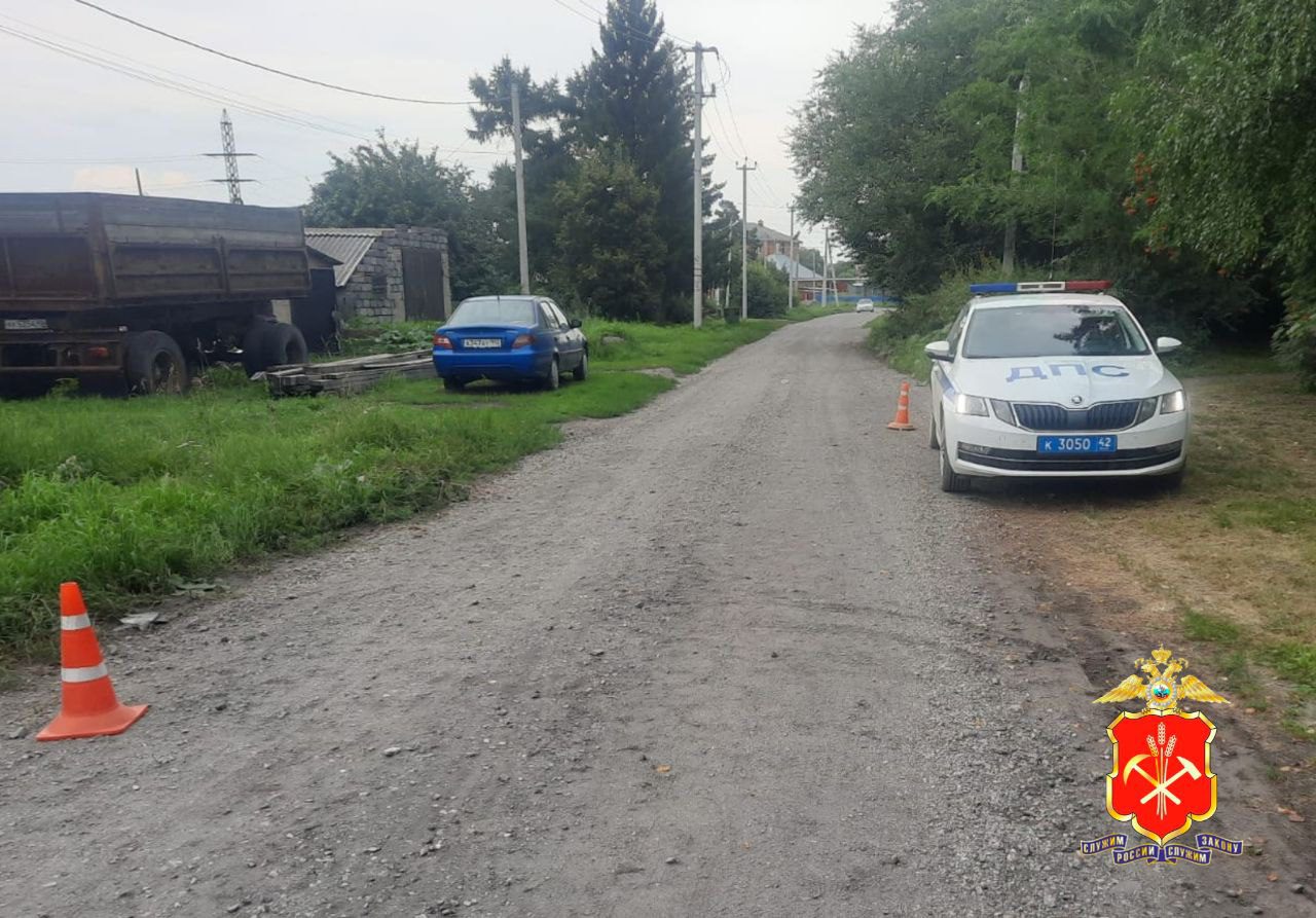 Подросток на мотоцикле в Промышленновском округе сбил девочку и скрылся