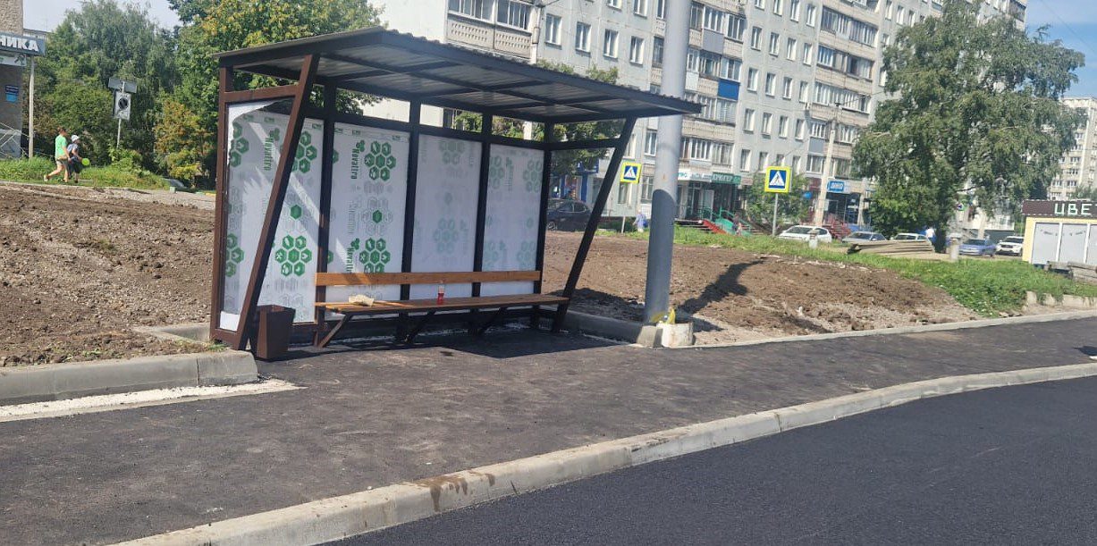Автобусная остановка в Новоильинском районе Новокузнецка сменит место расположения