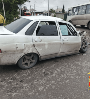 В Киселевске произошло смертельное ДТП с рейсовым автобусом