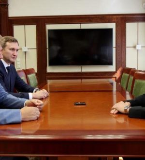 Анатолий Серышев обсудил промежуточные результаты и перспективы стажировки с Егором Захаровым